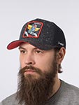 Бейсболка CAPSLAB арт. CL/GOL6/1/PCT/ROB UFO Robo Grendizer Goldorak (темно-серый)